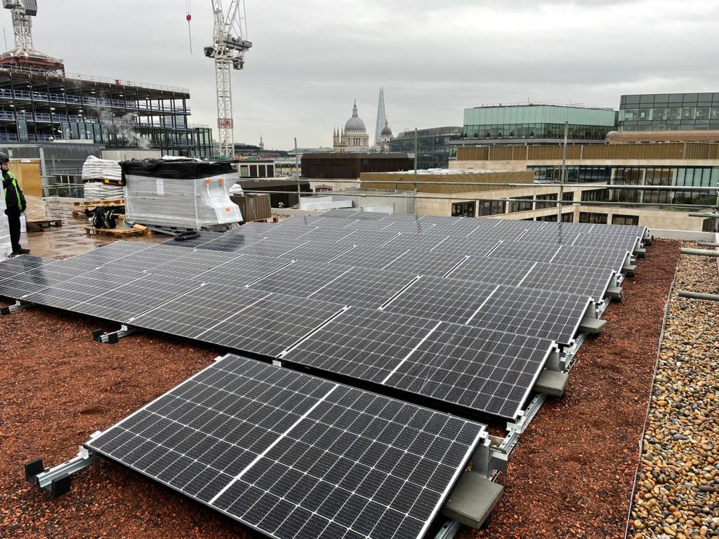 Commerical Solar panel Installation