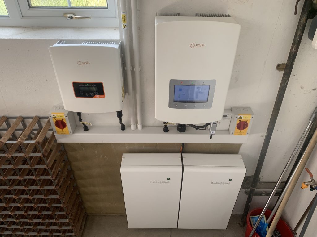 Solis inverter installation in essex